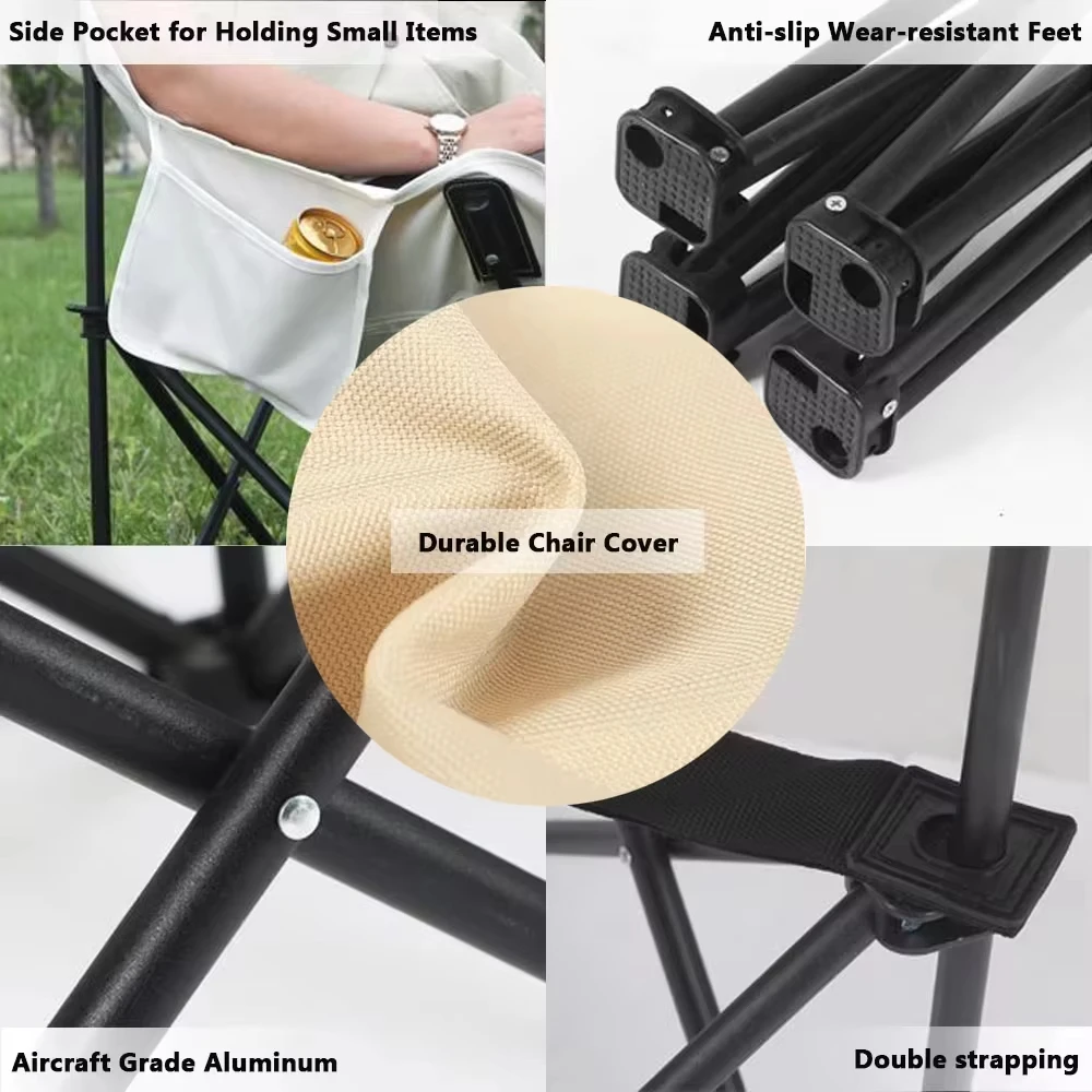 High Back Chair Outdoor Foldin - đánh giá và giá Outdoor Camping High Chair