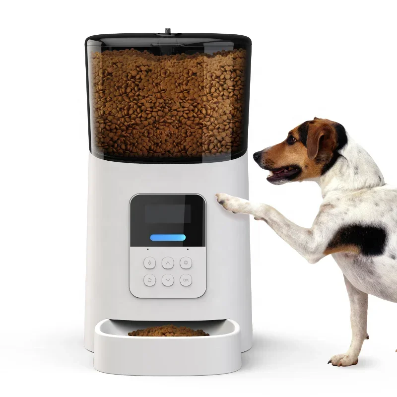 

Best Selling Interlligent Pet Products Feeding Scheduled 6L Automatic Pet Feeder for Animals Pet Dogs and Cats