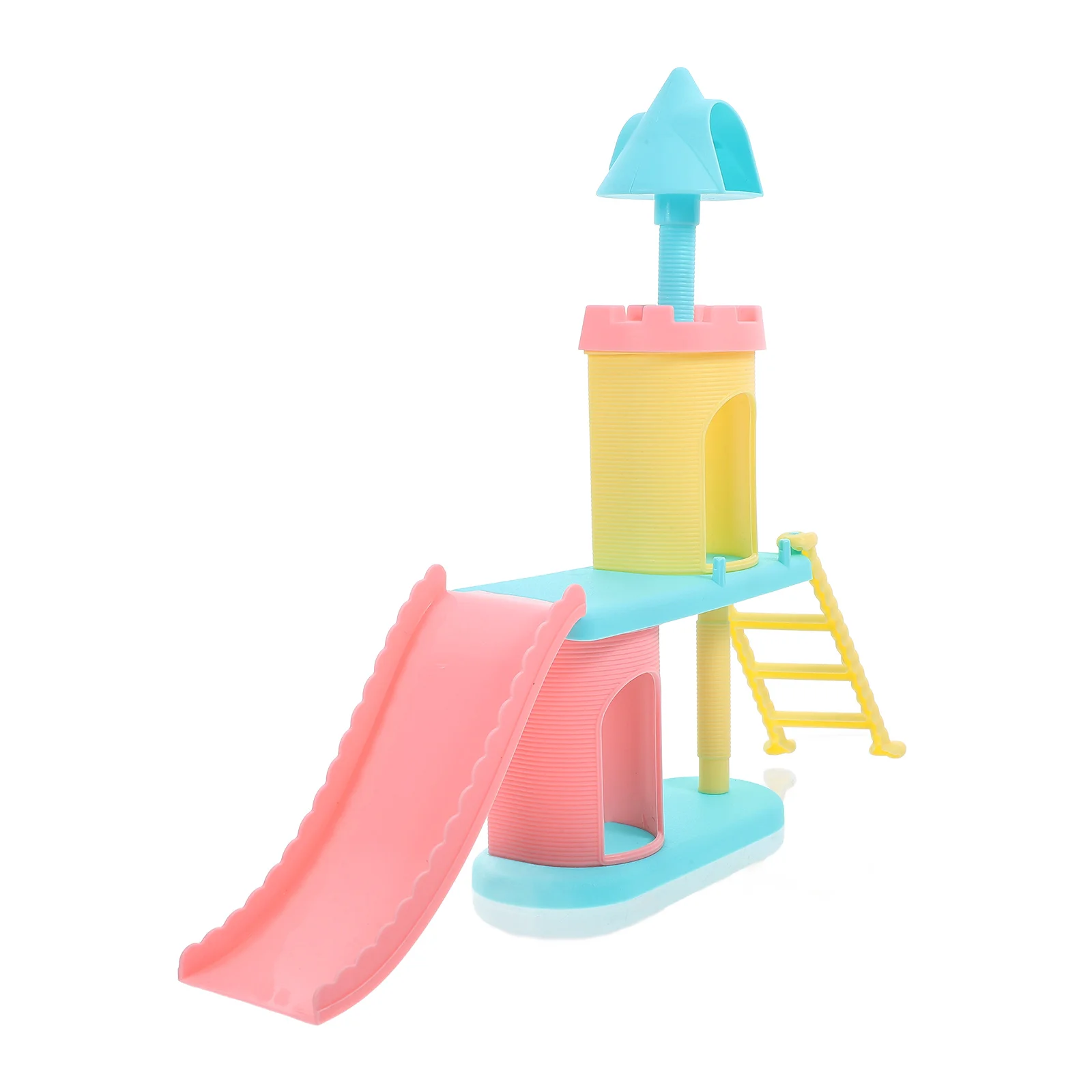 Decorations Castle Slide Child Kids 1:12 Dollhouse Abs Sand Table Buildings