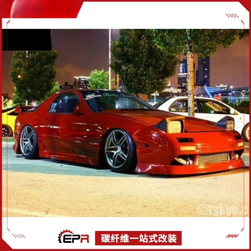 For Mazda RX7 FC3S Sexy-Style Carbon Fiber Full Body Kit
