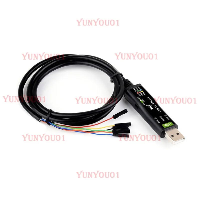 Industrial grade USB to TTL serial cable 6PIN loose head interface, original FT232RNL protection circuit