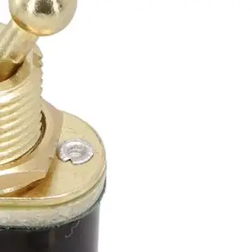 Metal Prewired For Toggle Switch For SPST 6/A 250V On Off Rocker With Wire Cable For Electronic Appliance Control Panel