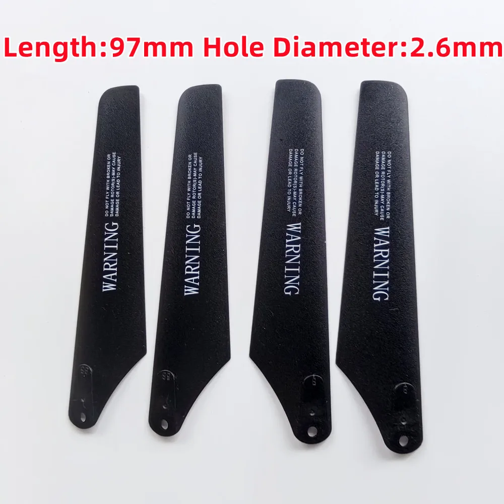 4pcs=2A+2B SYMA S111G S107G S105G S102G S5 S8 Main Props Propellers Blades R/C Helicopter Spare Parts Access