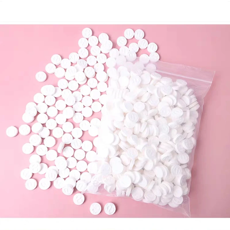 Disposable cotton facial mask sheets, 500 pieces per bag, breathable and highly absorbent, suitable for hot and cold compresses