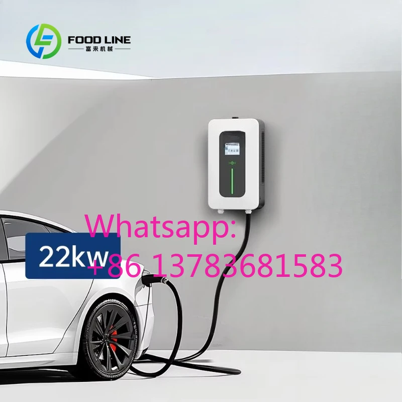 

22kw Wall Mounted Dc Ev Charger Ccs2 Smart Ev Charging Station Car Charger New Dc Wallbox Charging Pile for Hotel Customized