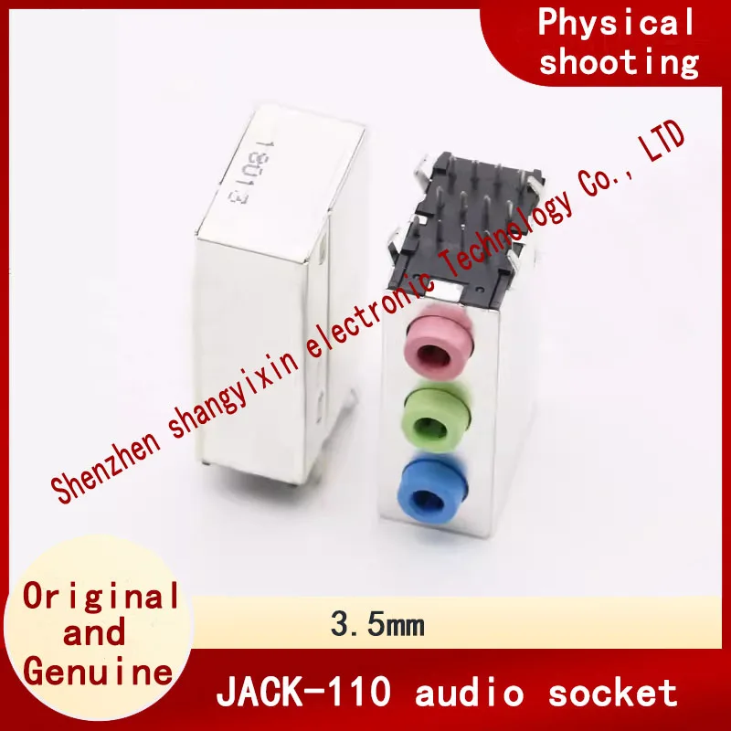 JACK-110 3.5 Audio port Computer host 3-hole audio headphone PJ-31300 triple socket