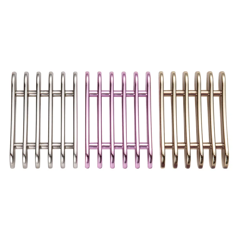 5-Gitter Nail Art Malpinselhalter Nagelpinselständer Zeichenstift Rest Halter UV Gel Pinsel Display Halter Galvanik Lila – Detail 6