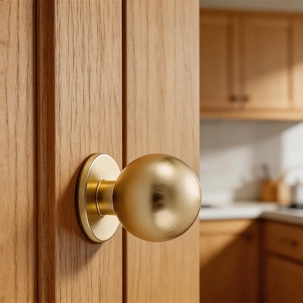 10pcs Round For Drawer Knobs Zinc Alloy for Kitchen Cabinets Dresser Vanity Wardrobe 24mm 30mm Smooth Finish Hardware