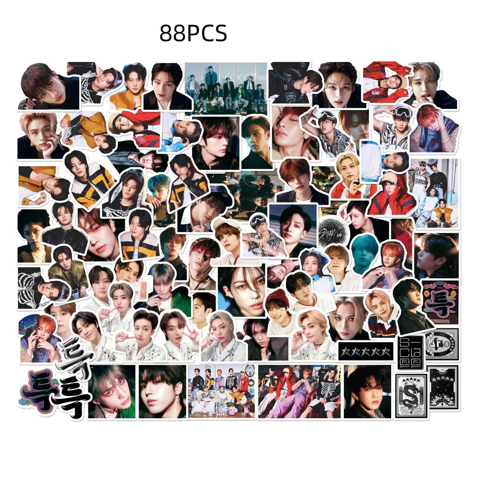 

Наклейки StrayKids 99/97/96/95/94/88, мини-альбомы, DO IT, SKZOO, стикеры для блокнотов, наклейки для багажа