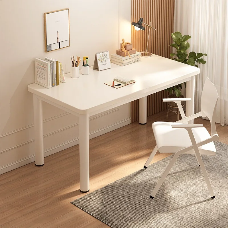 

Student desk Home computer desk Bedroom table Simple modern girls writing table Rental house Simple desk