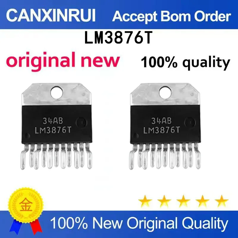 (5pcs-100pcs）Brand new original LM3876T ZIP-11 audio amplifier chip IC in stock