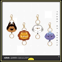 Tears of Themis Plush Animal Keychain Peripheral Products Luke Pearce Artem Wing Marius Von Hagen Key Chain Free Series Original