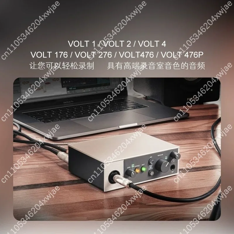 Studio USB Sound Card VOLT‑Series 1 2 176 276 476P External Audio Interface For Music Recording Livestream Production Equipment