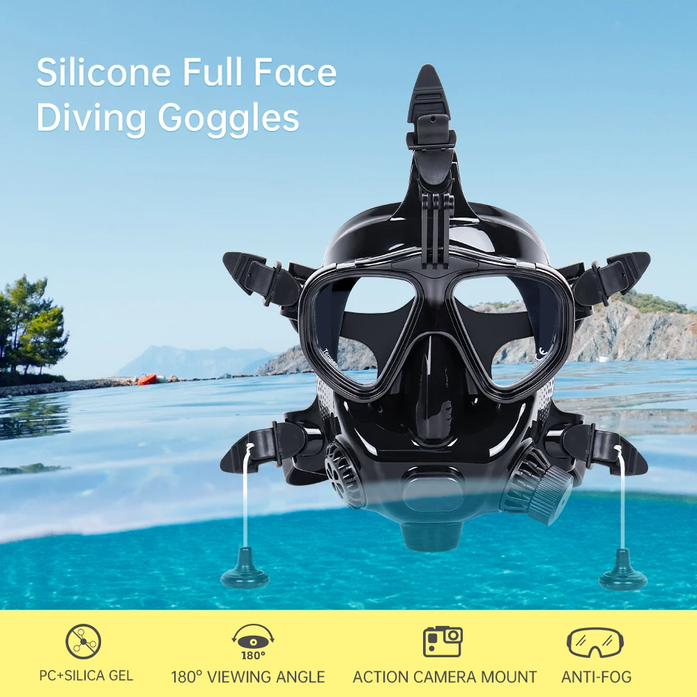 DIDEEP CE DOT Bombola d'Aria S - Diving Mask recensione e prezzo