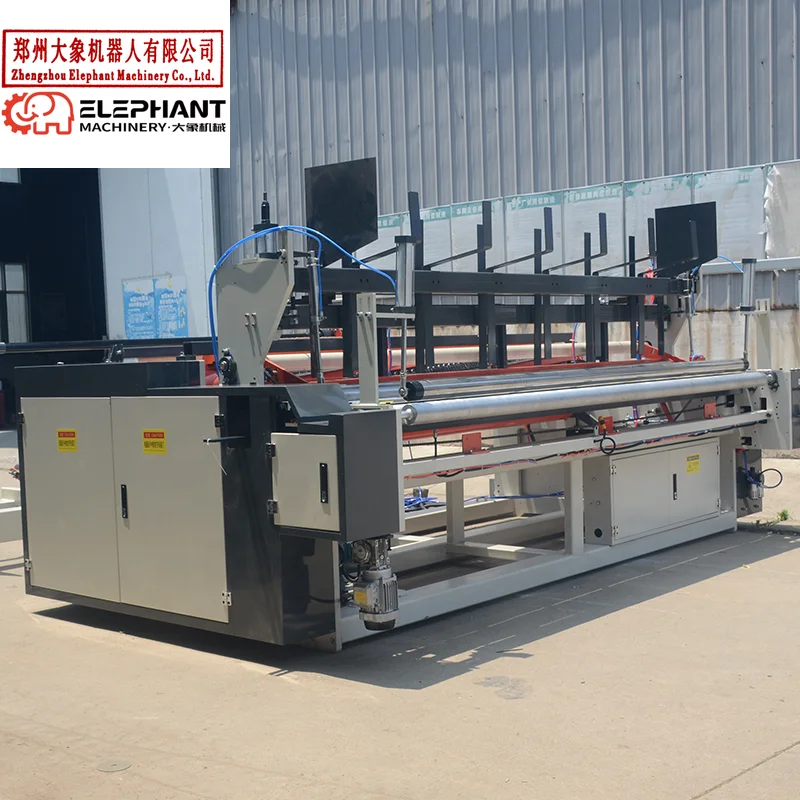 Customized Continuous Operation Toilet Tissue Machine Non Stop Tissue Paper Production Machine