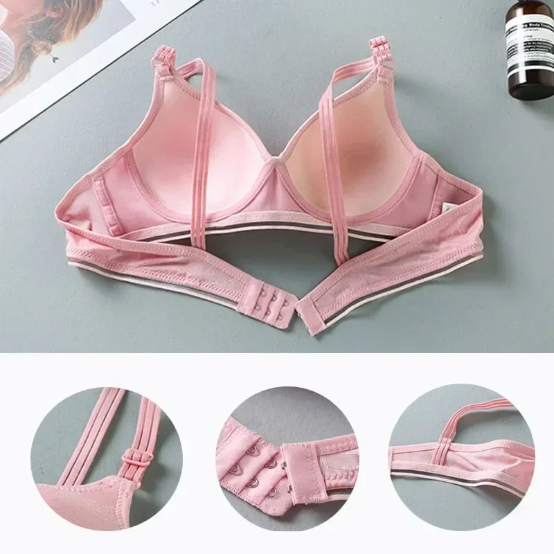 Women Seamless Bra Sexy Push Up Bralette Wireless Female Lingerie Breathable Thin Cup Small Breast Brassiere Intimates Bras