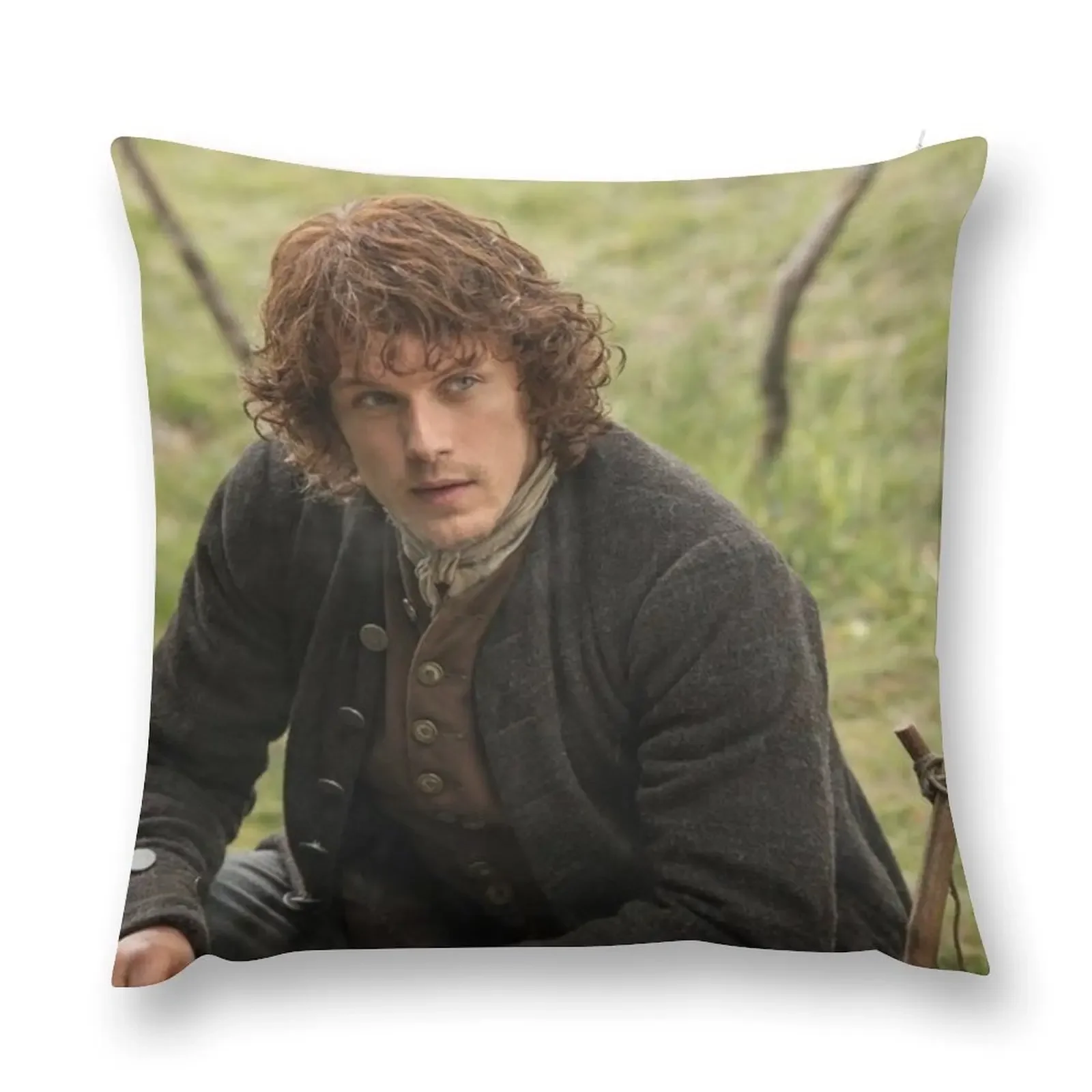 Jamie Fraser - Outlander Throw Pillow Bed pillowcases christmas pillow case pillow