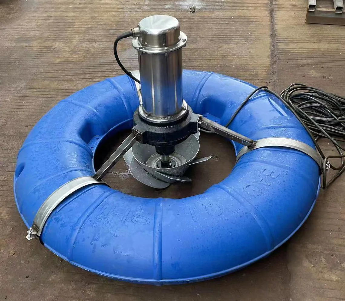 Push Inverter Aerator Increasing Dissolved Oxygen Shrimp Pond Aerator Aquaculture Variable Frequency Surge Wave Aerator