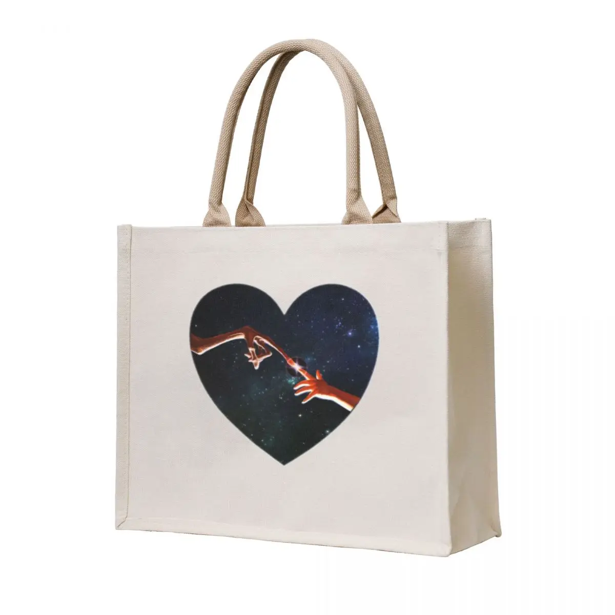 

E.T. The Extra Terrestrial Tote Bag Handbags custom tote bag reusable shopping bags Canvas bag for women