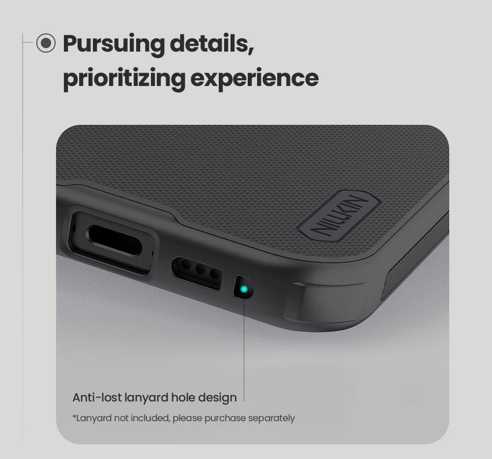 Für iPhone 17 Hülle NILLKIN Passgenaue Hülle Magnetische Super Frosted Shield Matte PC-Abdeckung für iPhone 17 – Detail 12