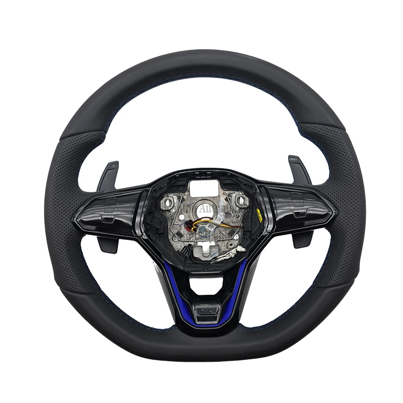 

Оригинальные заводские продукты, большое лопастное рулевое колесо для Volkswagen Golf 7 GTI Tiguan R Arteon R, автомобильное рулевое колесо