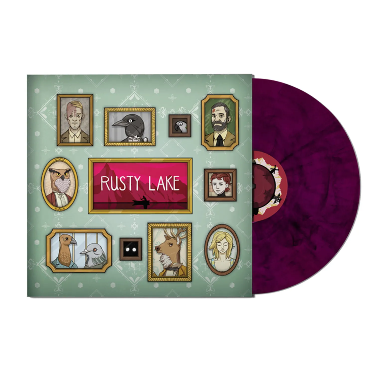 

Виниловая пластинка Rusty Lake к 10-летию - цветная LP-версия ограниченного тиража | Официальная коллекция игровых саундтреков