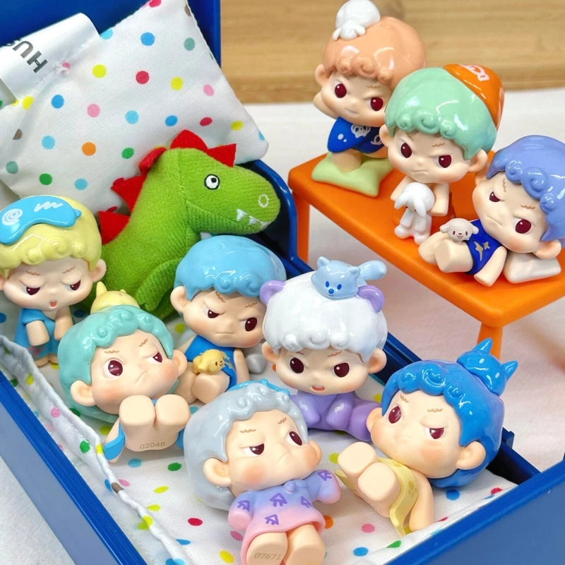 

В наличии, натуральная мини-слепая коробка Nimoo Goodnight Party, милая милая зернистая слепая сумка, модные украшения для рабочего стола, подарки на день рождения, игрушка