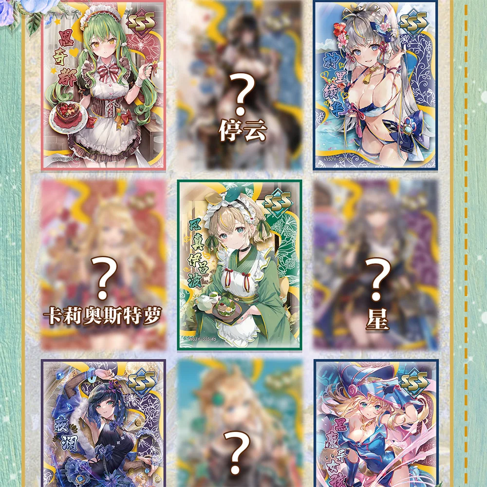 Goddess Story dimensional World 4การ์ดอะนิเมะกล่องบูสเตอร์ waifu TCG CCG doujin ของเล่นและงานอดิเรกของขวัญ