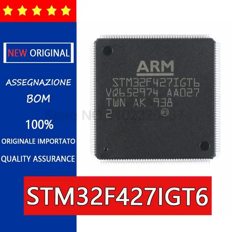 

Original STM32F427IGT6 LQFP176 32-bit MCU ARM microcontroller chip micro controller LQFP-176 IGT6 427IGT6