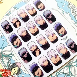 Autocollants 3D de personnages de dessin animé japonais, adhésifs pour Nail Art, spartiates, décoration d'ornement d'ongles, TSC-356