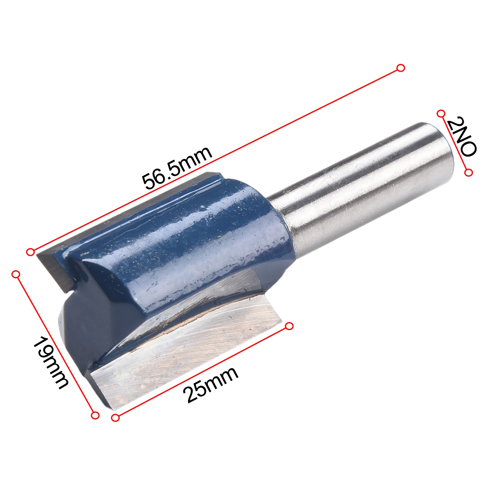 High Quality Milling Cutter Router Bit 1 Pc 5*2*2 Cm 8*19MM 8mm Shank Cemented Carbides Length 20/25MM Power Tools