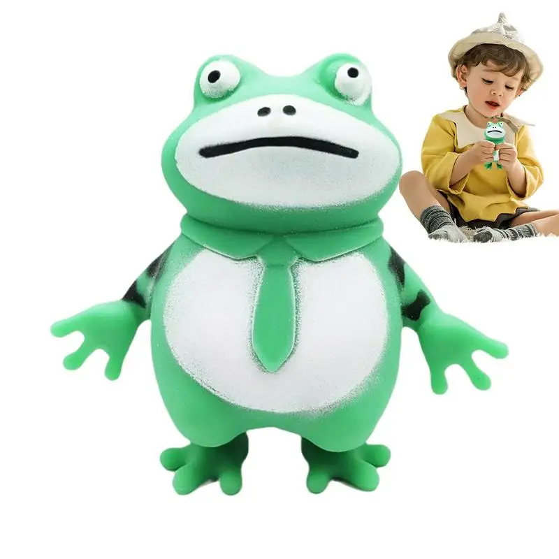 

Squeeze Frog Toy Sand Frog Toys Stretchy Animal Figure Toys Squeeze Toys Toy For Kids Soft Sand Frog Toys Lovely Animal Toys