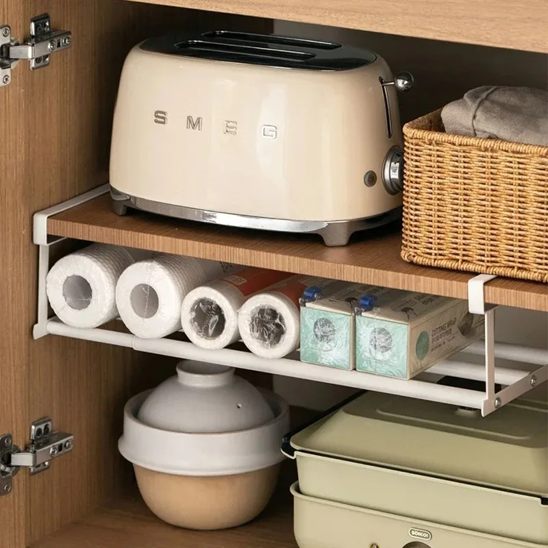 Adjustable Under‑Shelf Shoe Rack 2