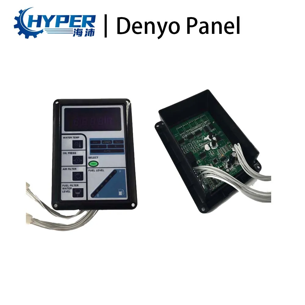 Denyo controller generator set instrument control screen computer display 3 Plug 2 Plug for Denyo Generator