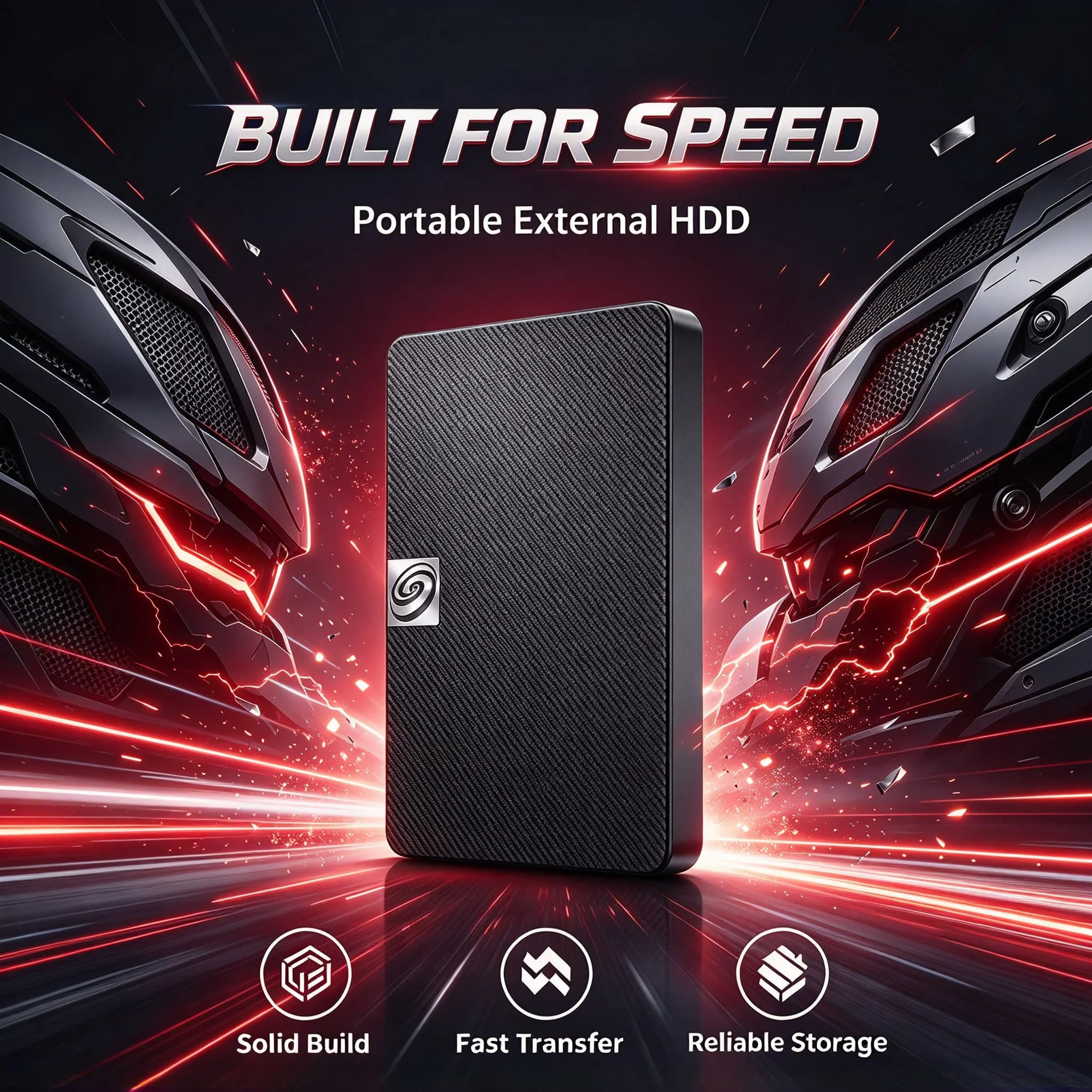 2.5 Inch Portable External Hard Disk Drive USB30 500GB 1TB 2TB 4TB Storage Unit for PC Mac Data Save File Backup Work Media Docu