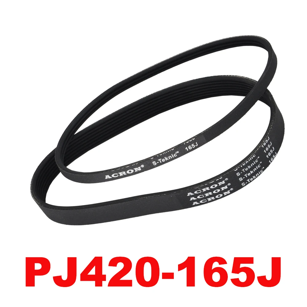 

PJ420 165J V-Belt 3/4/5/6/7 Ribs For For DIY Model Motor Belt Parts