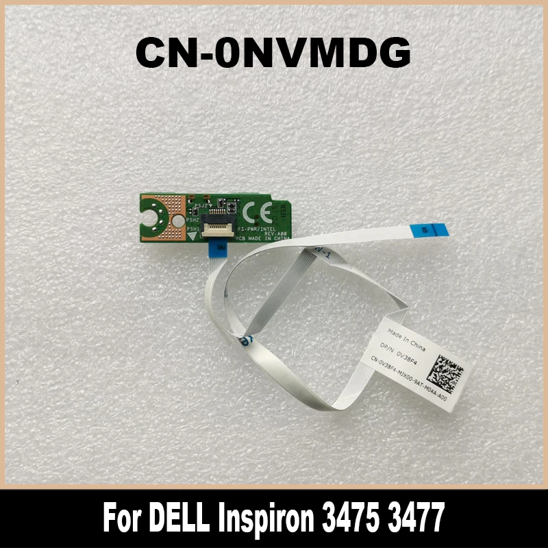 Новая оригинальная плата кнопки питания 0NVMDG для DELL Inspiron 3475 3477