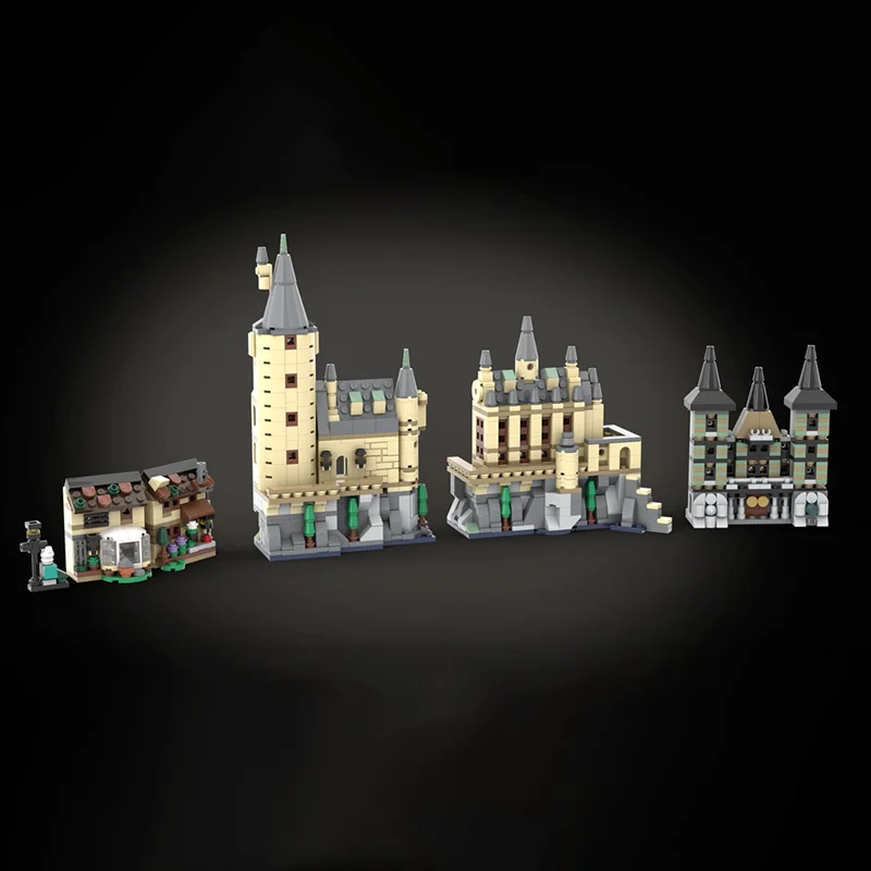 Berühmte Film Modell Moc Bausteine Film Set Architektur Modell DIY Montage Bau Stadt Street View Spielzeug Geburtstag Geschenk