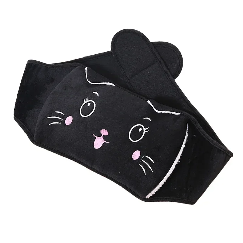 Cute Hot Water Bottle Bag for Girls Plush Shoulder Hand Warmer Heat Pack Warm Belly Instant Hot Pack Winter Water Heating Pad