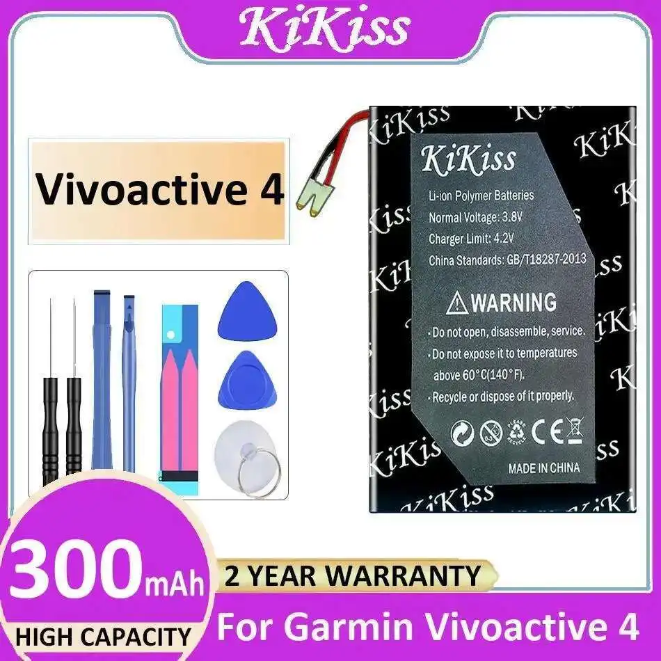 

Быстрая зарядка 300 мАч для батареи часов Garmin Vivoactive 4