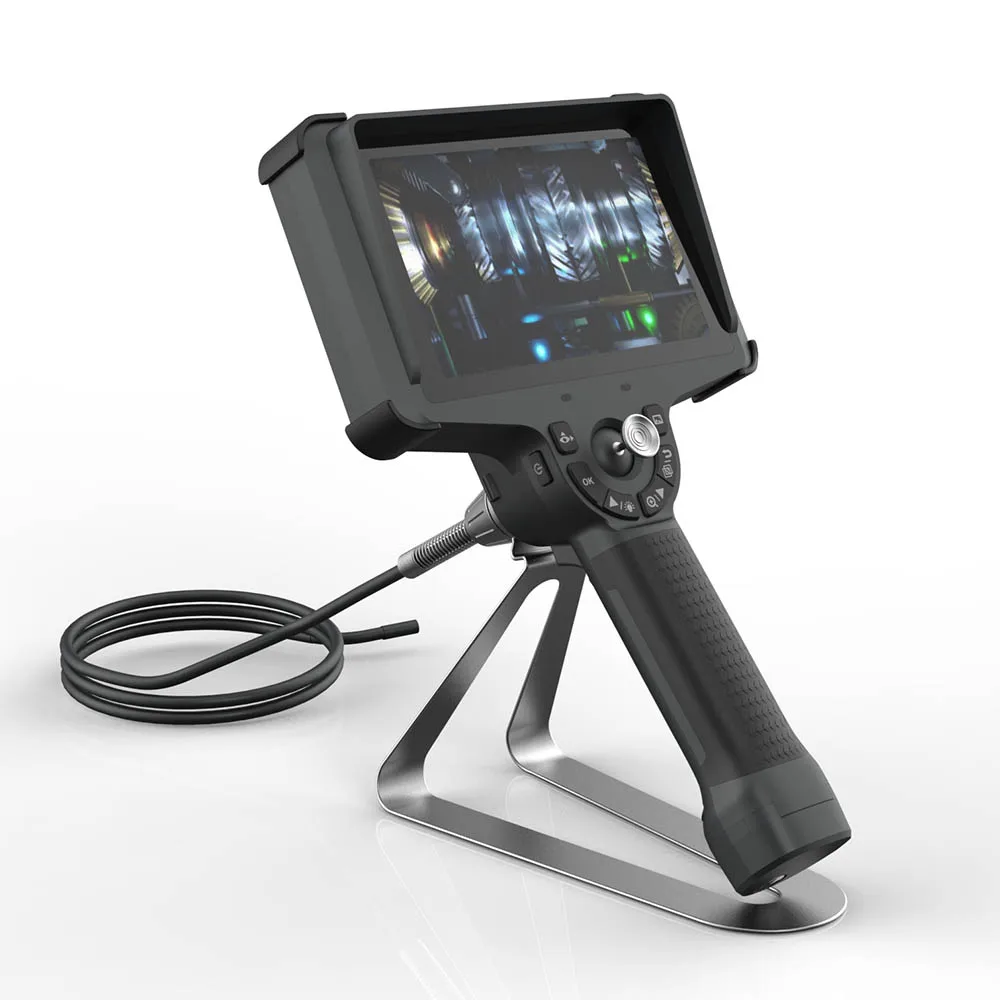 3mm Lens Industrial Video Borescope 4-Way 360 Endoscope Inspection Camera 7