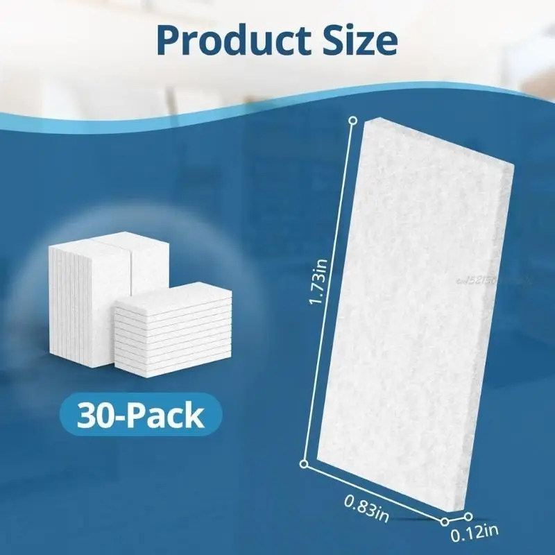 حزمة 27RB من 30 مرشحات بديلة مرطب منصات استبدال الملمس الإسفنج