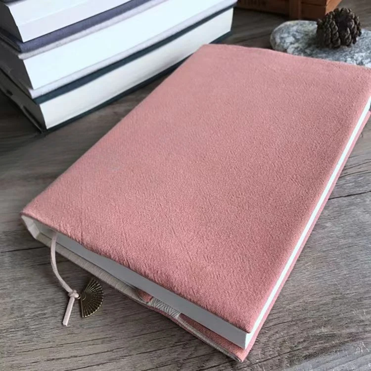 【Simple solid color】Original Handmade A5 A6 Notebook Covers Protector Book Sleeve Crafted Fabric Products Diary Cover，in Stock