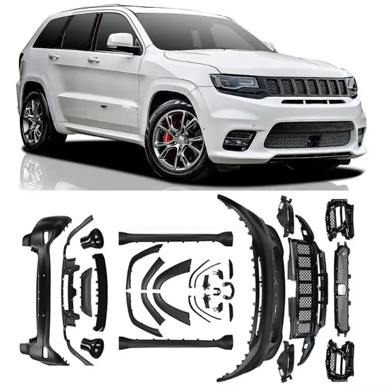 Auto Car Accessories New Plastic Hood Bonnet Cover and Bumper Body Kit for   SRT8 2017-2020 4x4