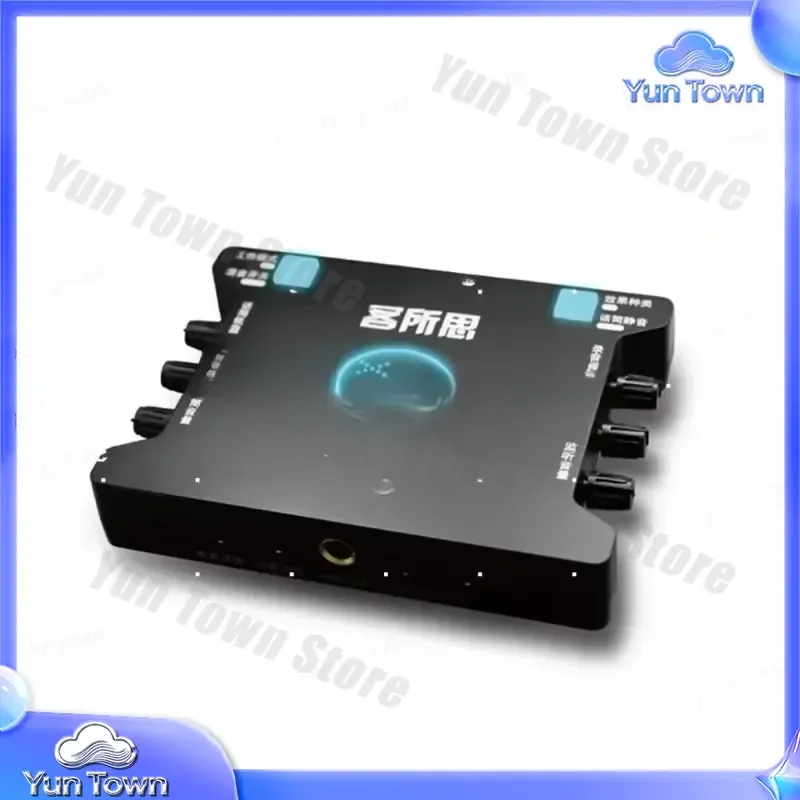 for K10 sound card USB audio interface for recording studio live streaming podcasting microphone mixer for PC laptop mobile
