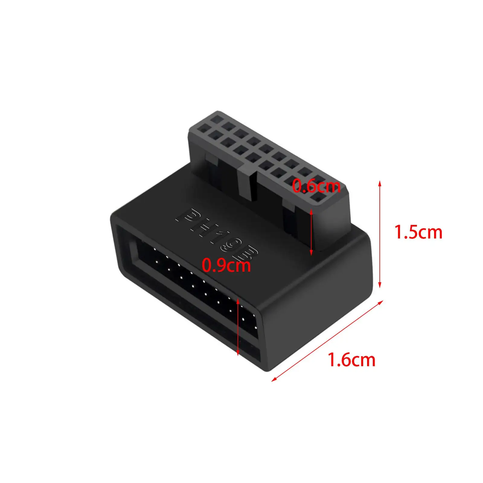 Cabezal de dirección de extensión macho a hembra, accesorios para PC, USB 3,0, 19, 20 pines