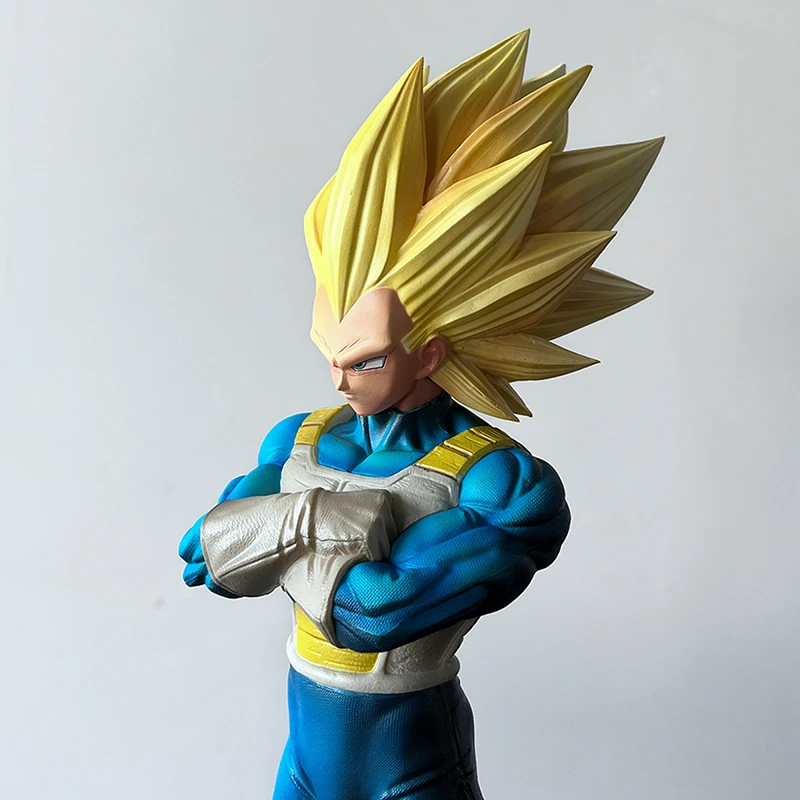33cm ドラゴンボールZ SSJ3 ベジータ VF アニメ フィギュア 超サイヤ人3 ベジータ アクションフィギュア GK PVC スタチュー コレクションモデル デコレーション おもちゃ ギフト