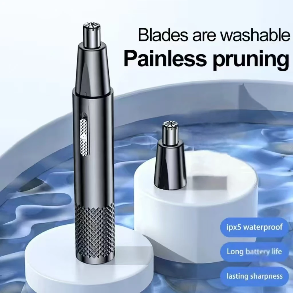 Nose Hair Trimmer USB Charging New High Quality Electric Portable Men Mini Nose Hair Trimmer