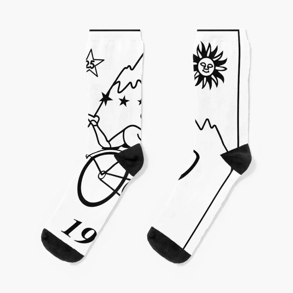 ألبرت هوفمان LSD 1943 B&W الجوارب الهدايا ضغط مضحك جورب جولف بوي الطفل الجوارب النسائية