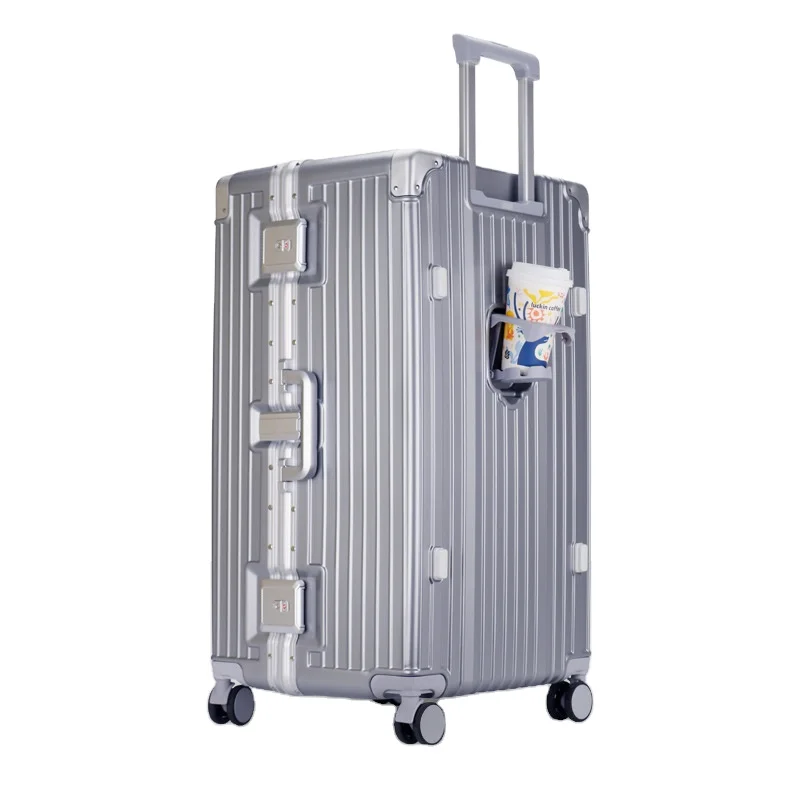 OEM High Quality Unisex PC Carry-On Luggage Trolley Suitcase for Work Business Travel